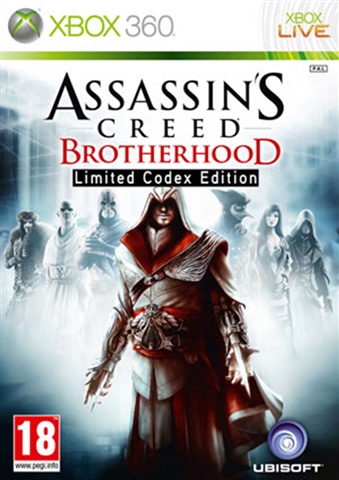Assassin's Creed Brotherhood Edition Codex Xbox 360 - Complet PAL FR CIB Très Bon état